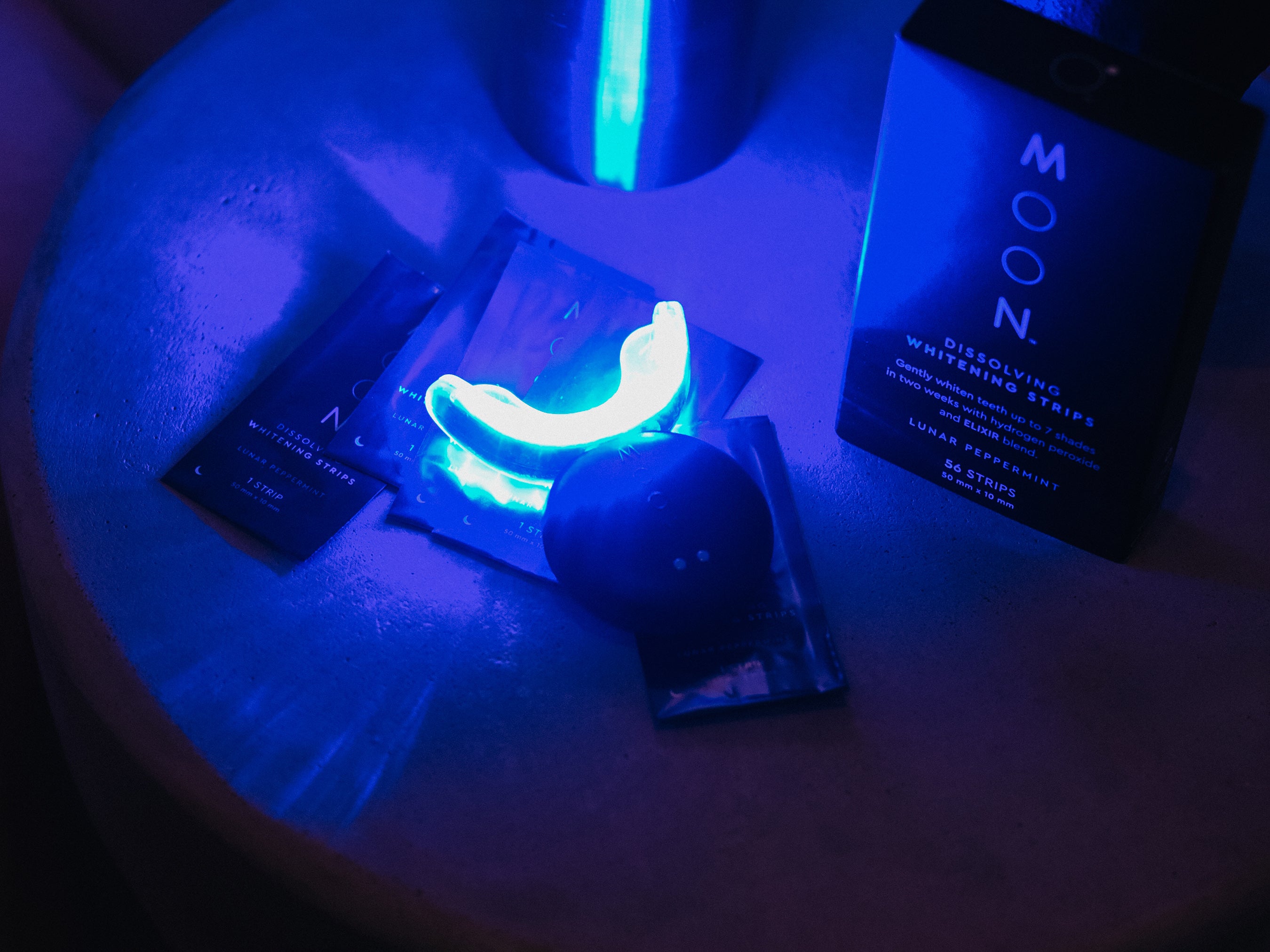 How Does LED Teeth Whitening Work Moon Oral Care