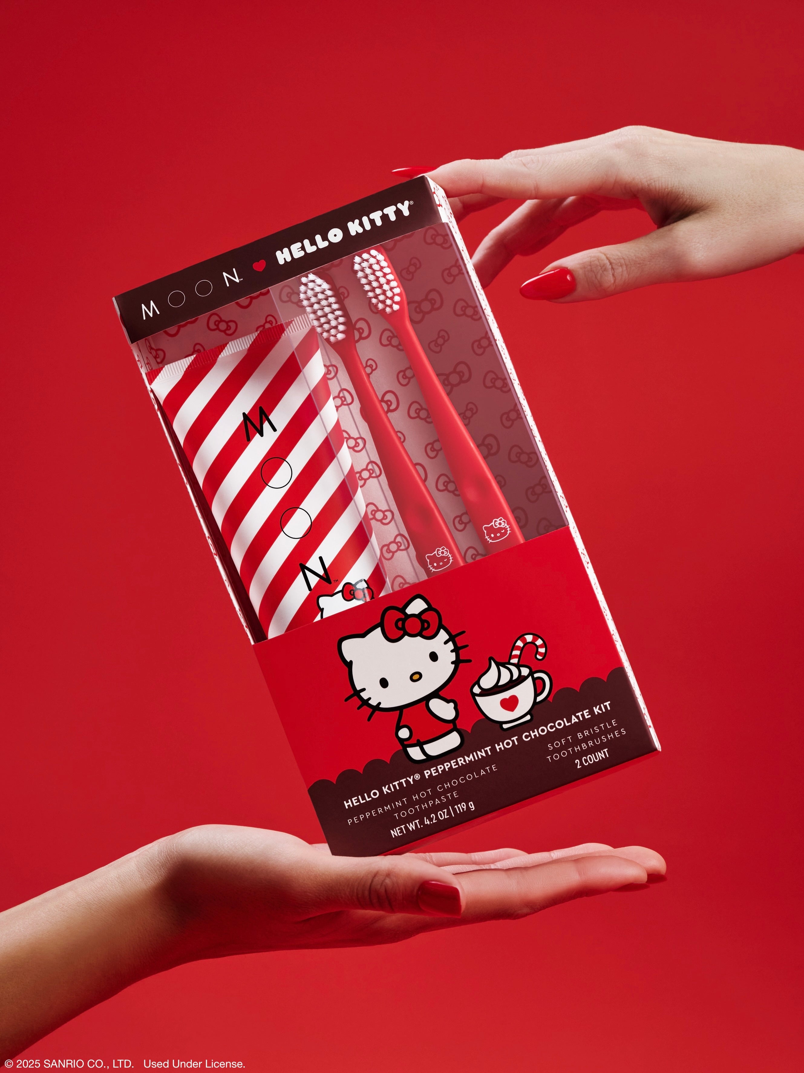 MOON x Hello Kitty® Peppermint Hot Chocolate Kit – Moon Oral Care