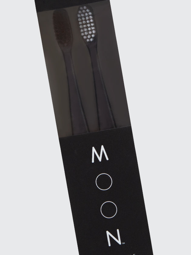 black soft bristle toothbrushes
