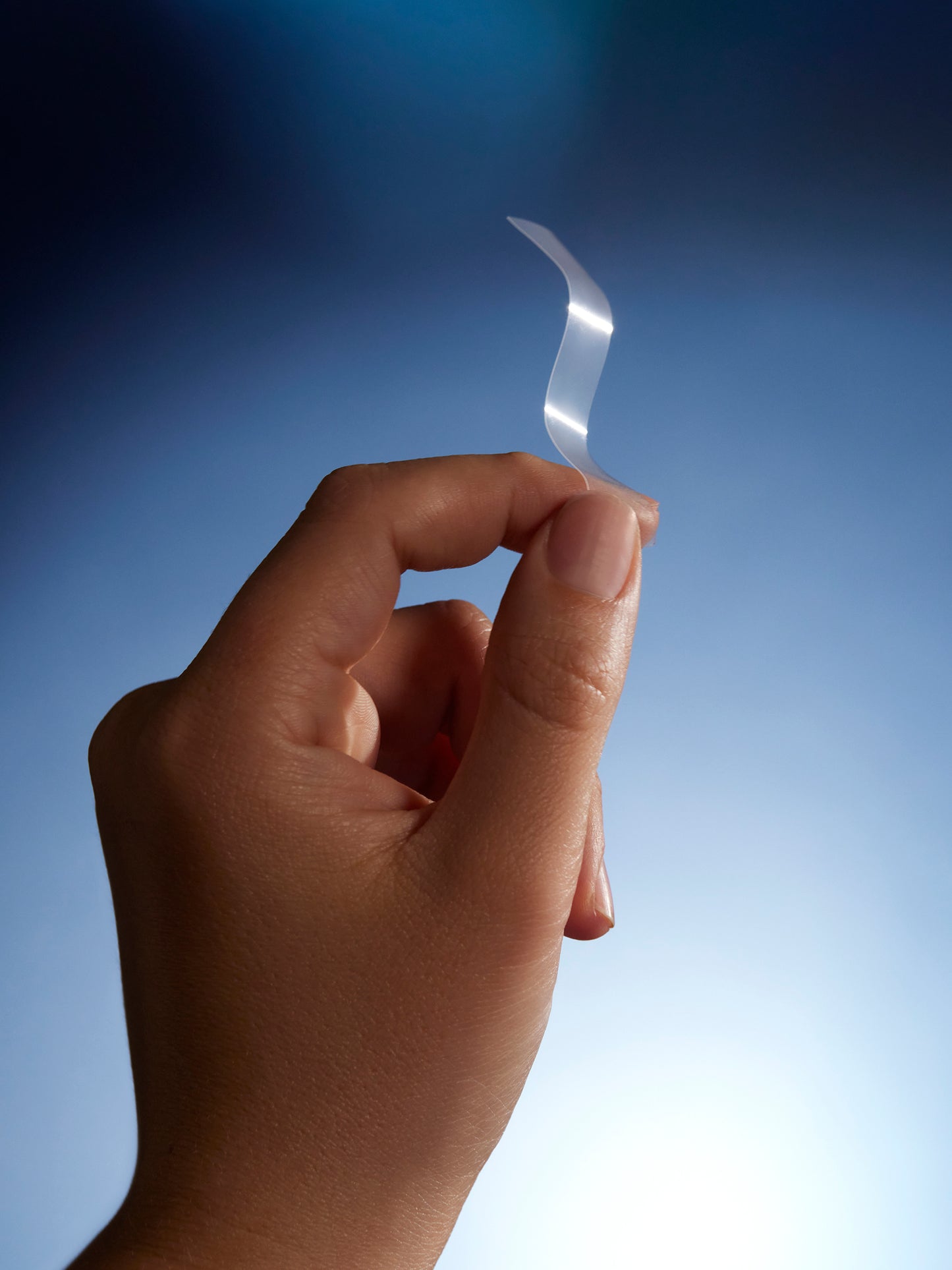 Peroxide-Free Dissolving Teeth Whitening Strips