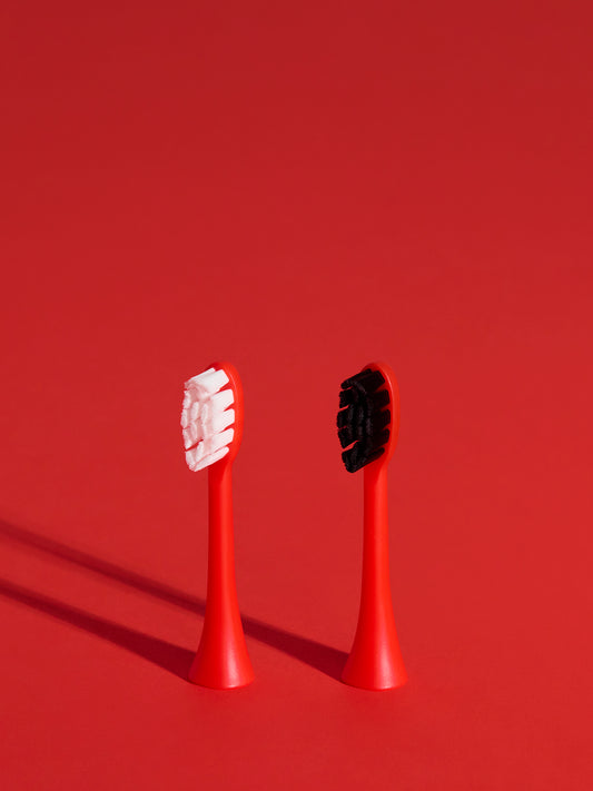 Red Brush Head 2 Pack