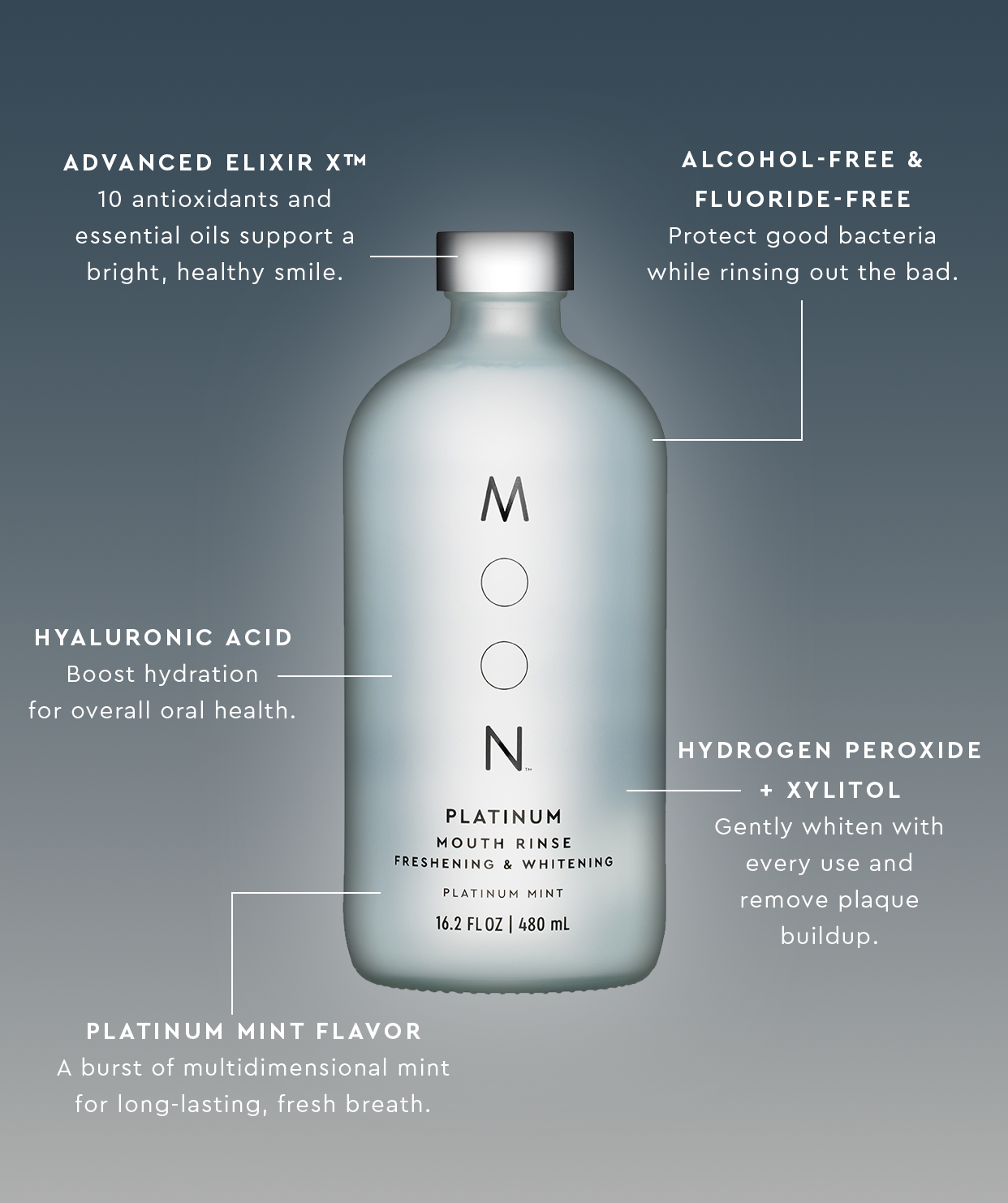 alcohol free whitening mouth wash