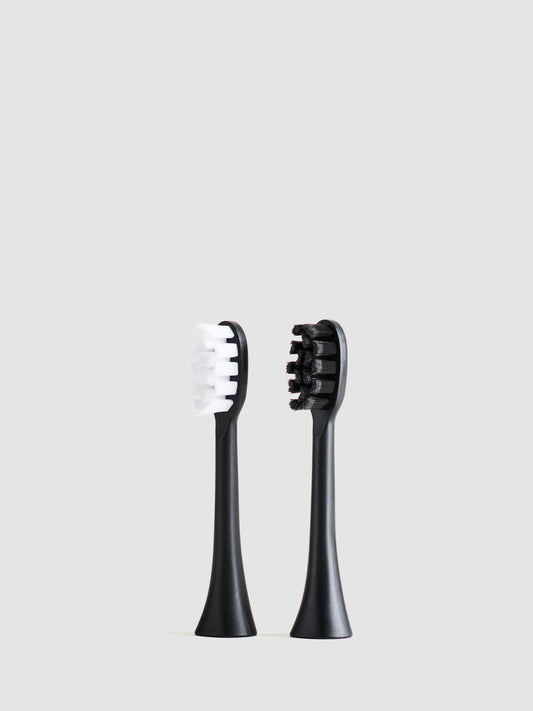 moon black brush head 2 pack