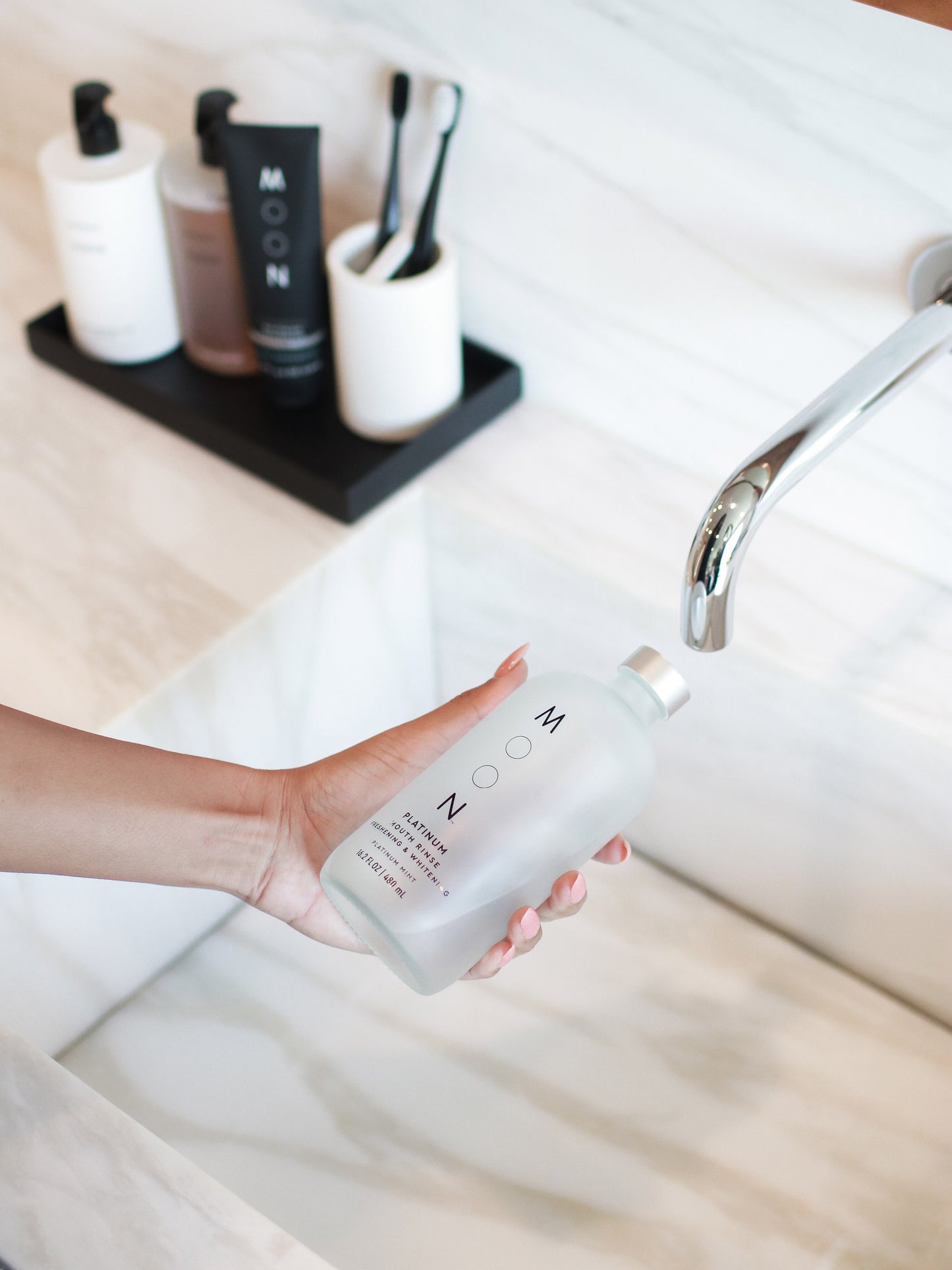 moon platinum mouth wash rinse