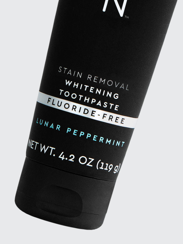 stain removal toothpaste fluoride-free