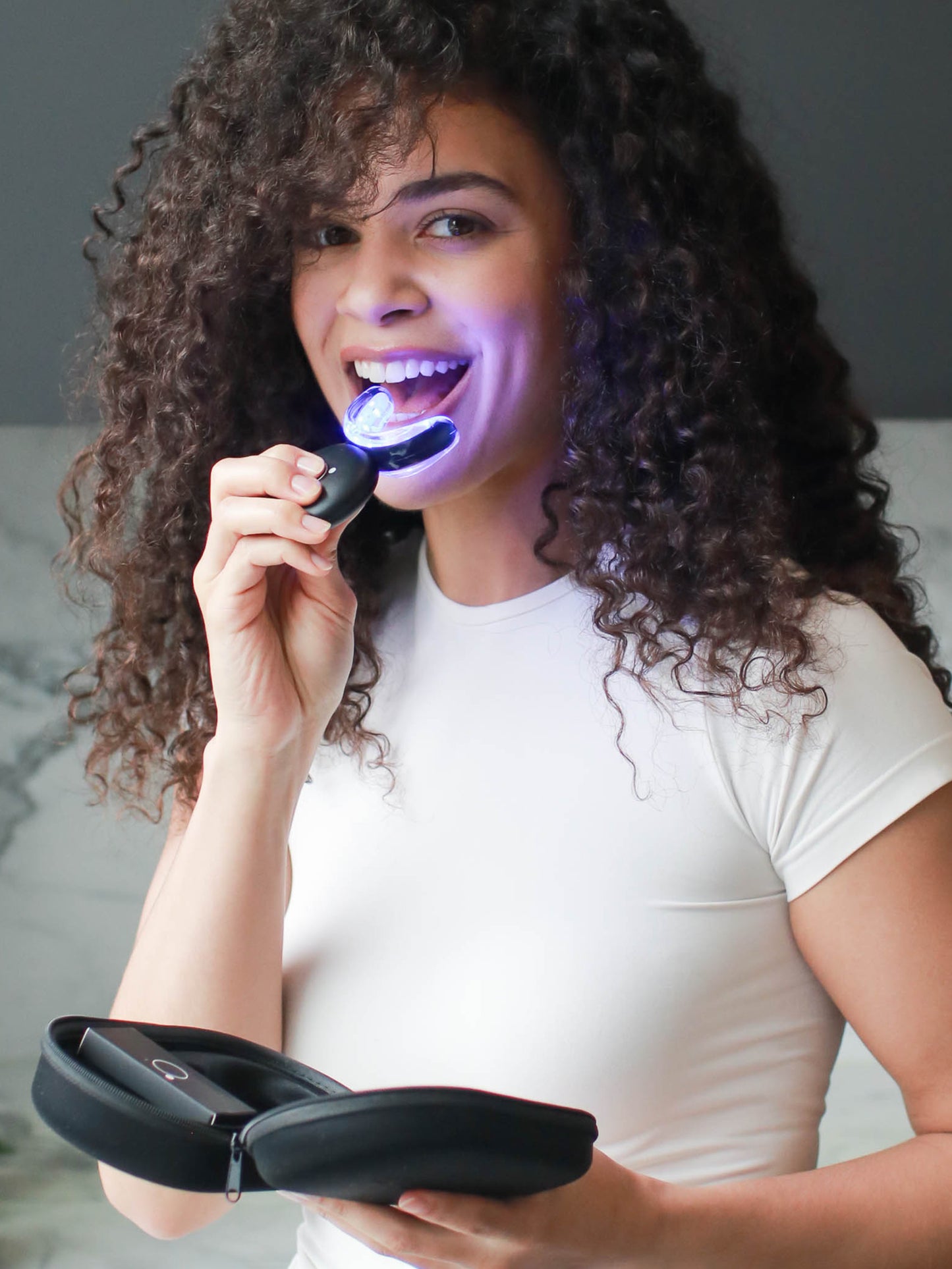 whiten teeth led