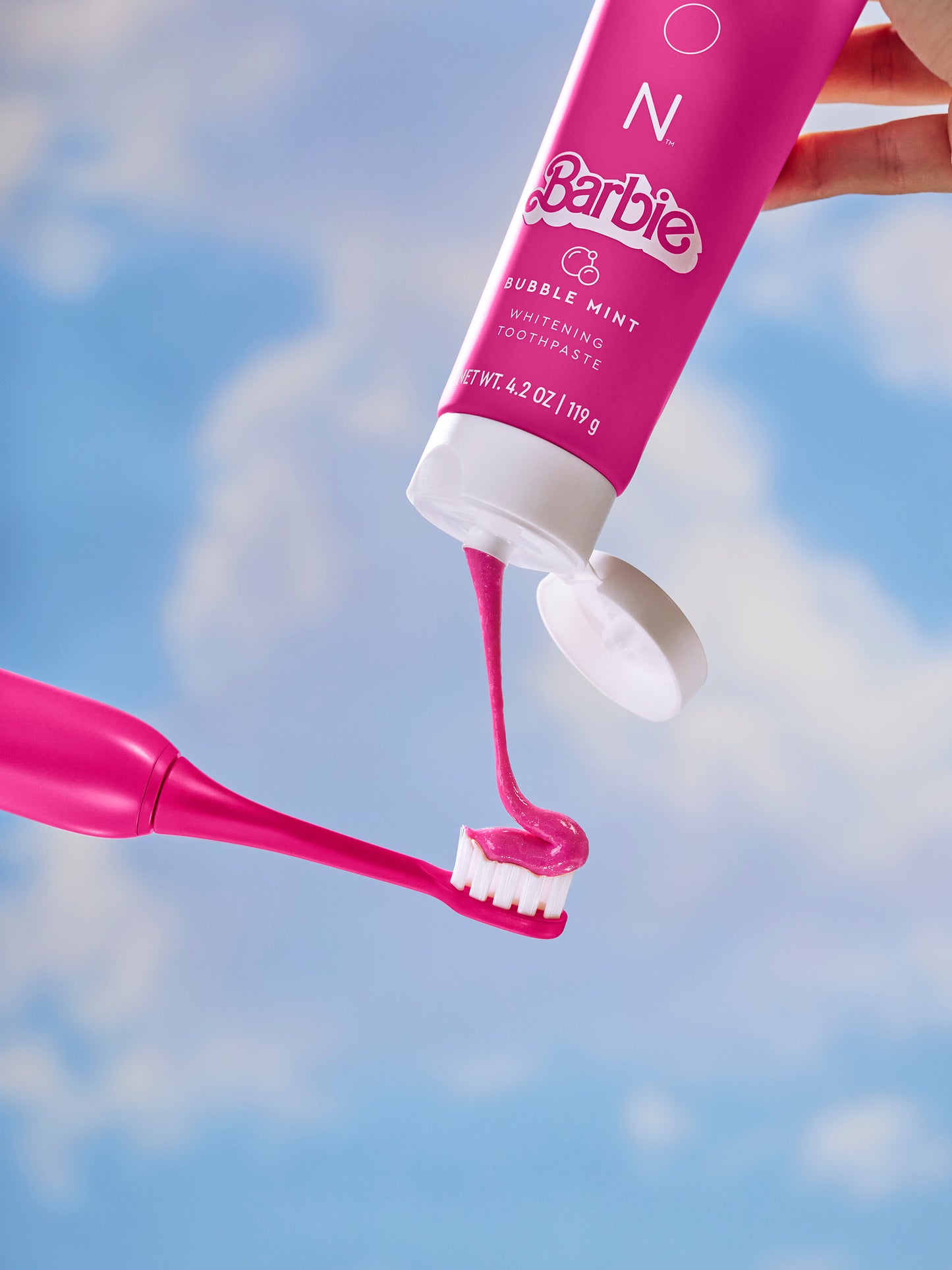 Barbie™ x MOON Bubble Mint Whitening Toothpaste