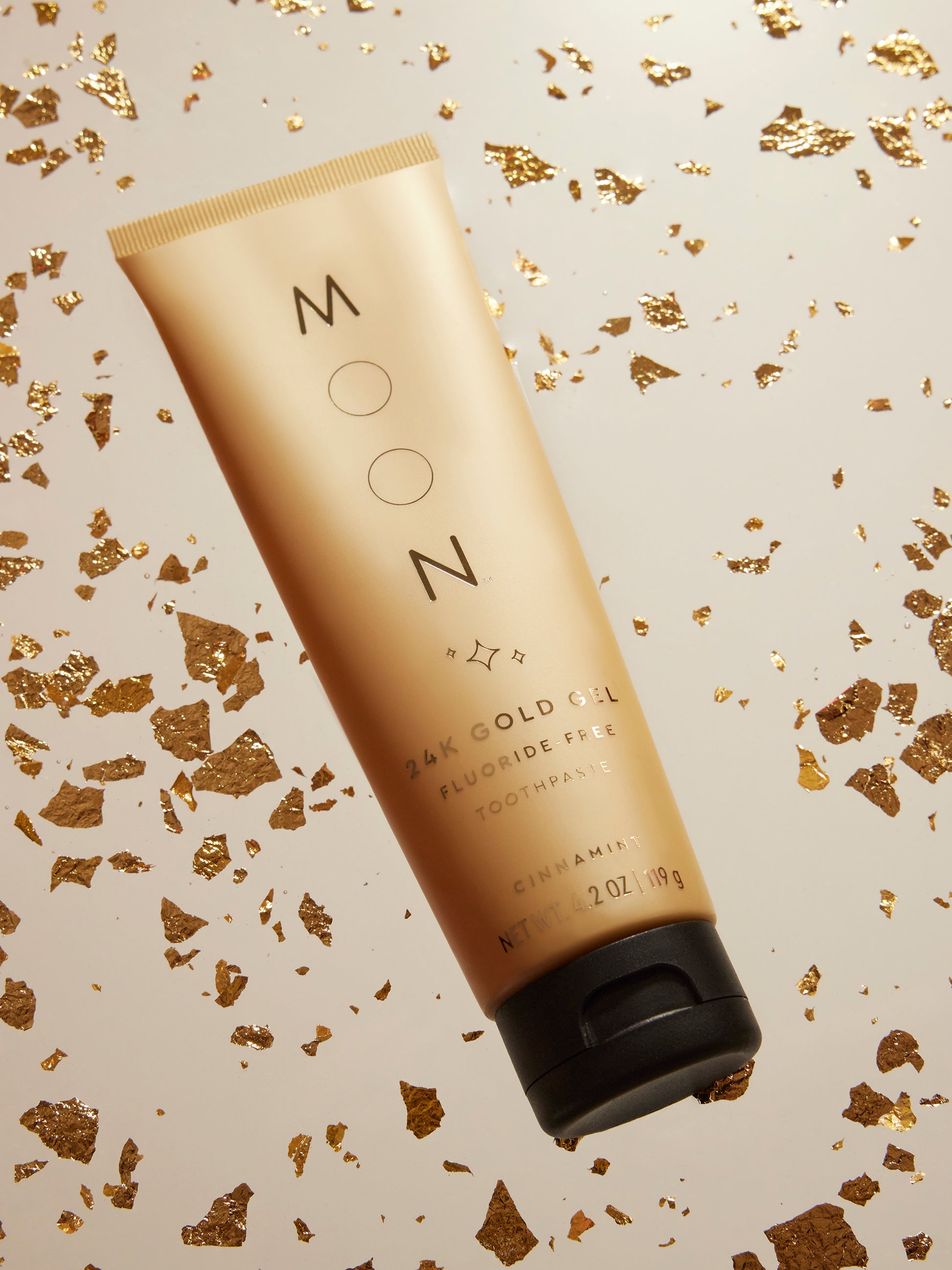 24k gold fluoride free toothpaste