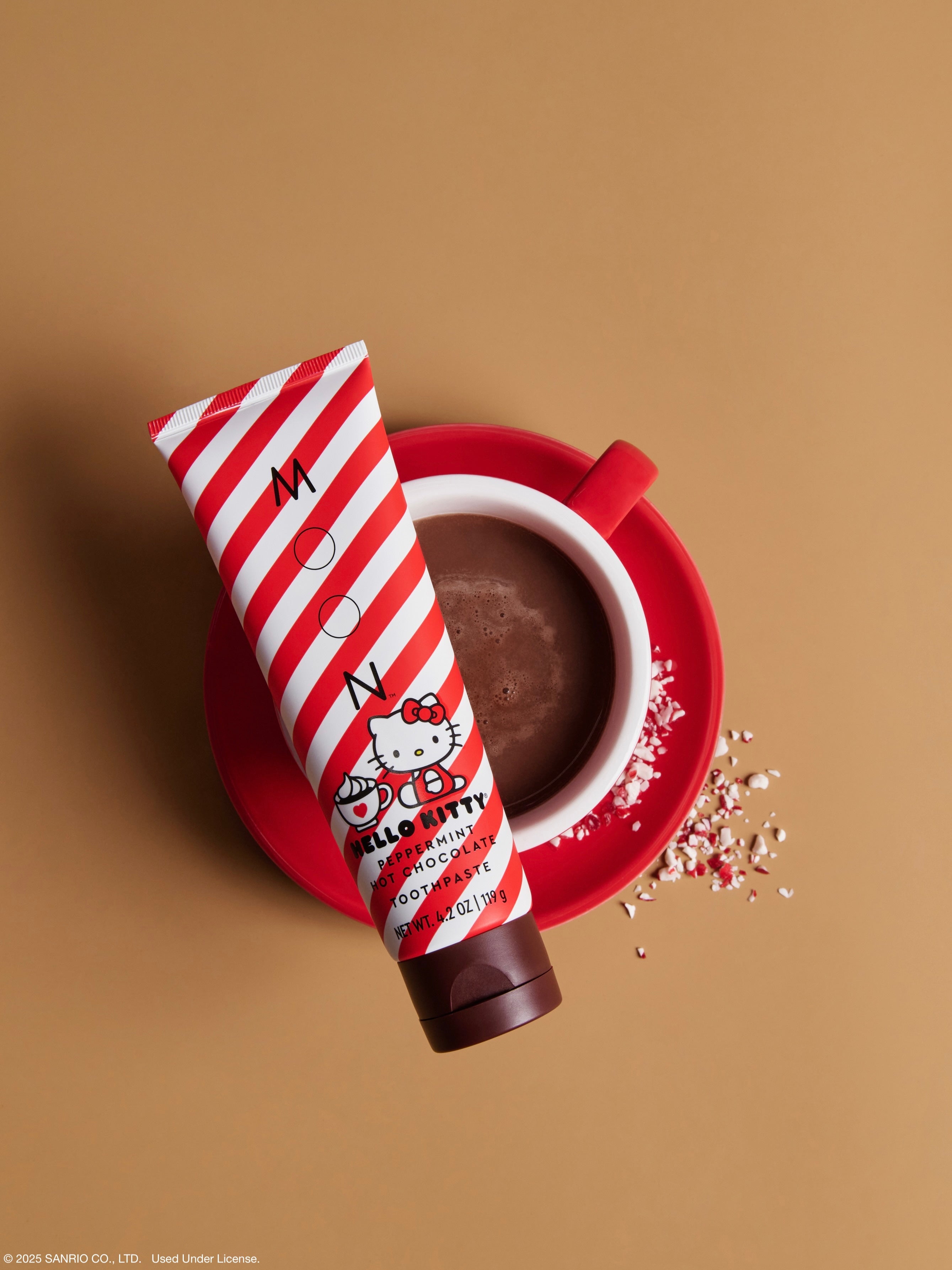 MOON x Hello Kitty™ Toothpaste, Peppermint Hot Chocolate Flavor