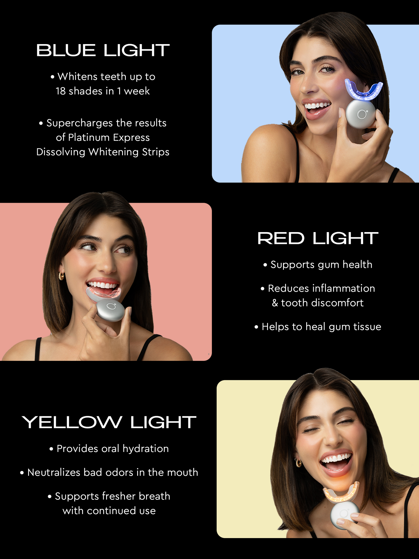 Platinum Pro Glow Teeth Whitening Device