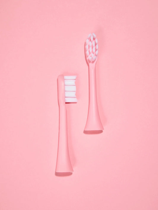 Light Pink Brush Head 2 Pack