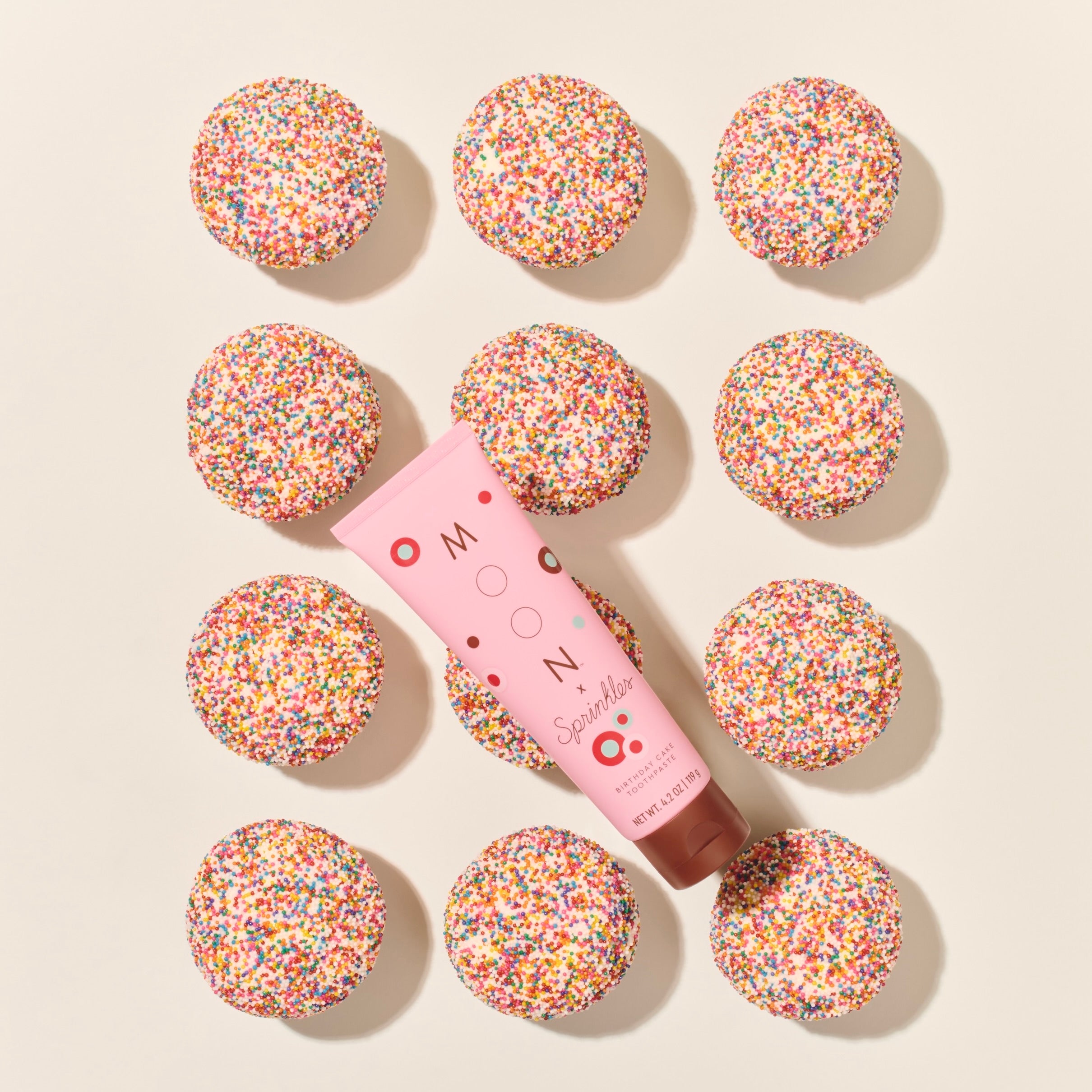 あんこと白玉MESDEMOISELLESメドモアゼルSPRADIANTE MOON x Sprinkles Birthday Cake Toothpaste – Moon Oral Care
