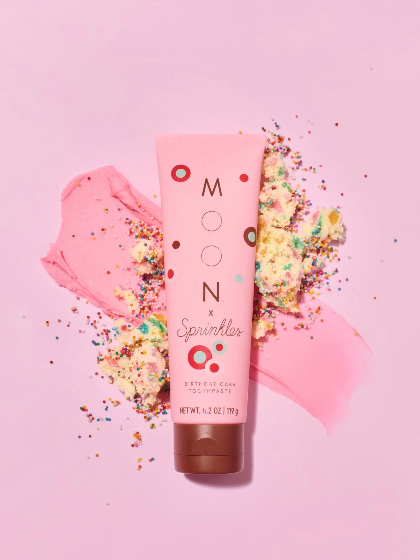 MOON x Sprinkles Birthday Cake Toothpaste