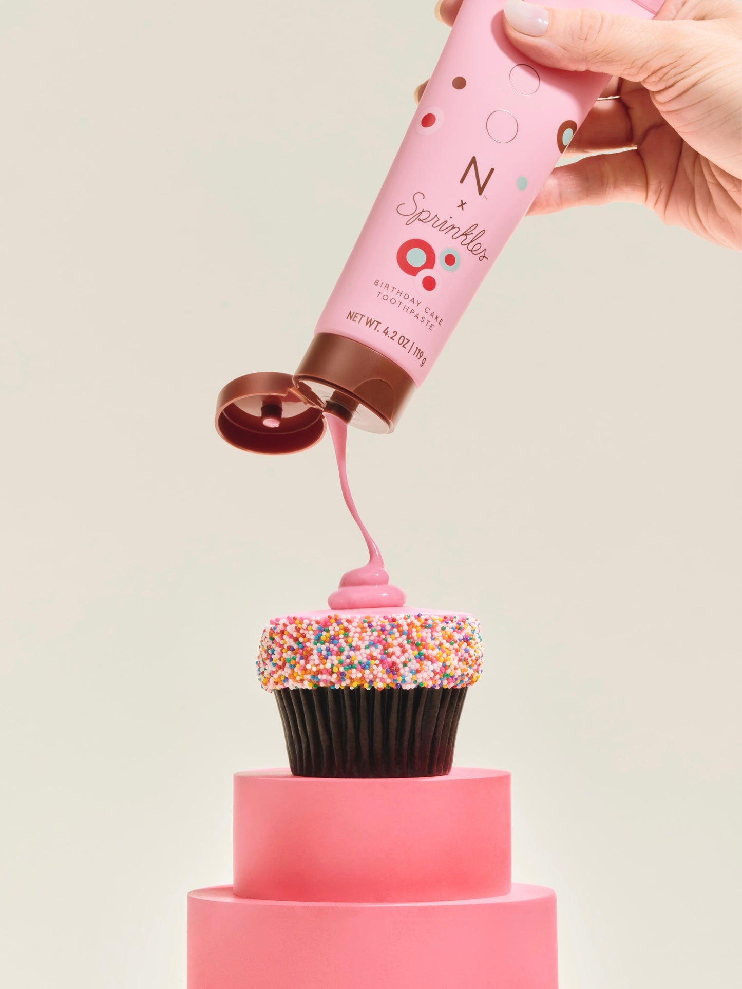 MOON x Sprinkles Birthday Cake Toothpaste