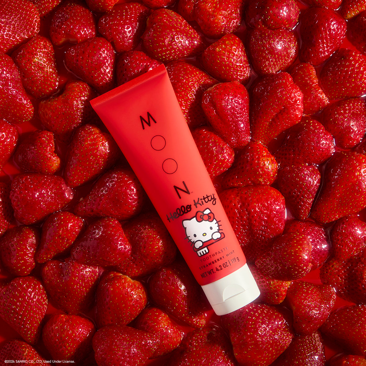 MOON x Hello Kitty® Strawberry Mint Toothpaste