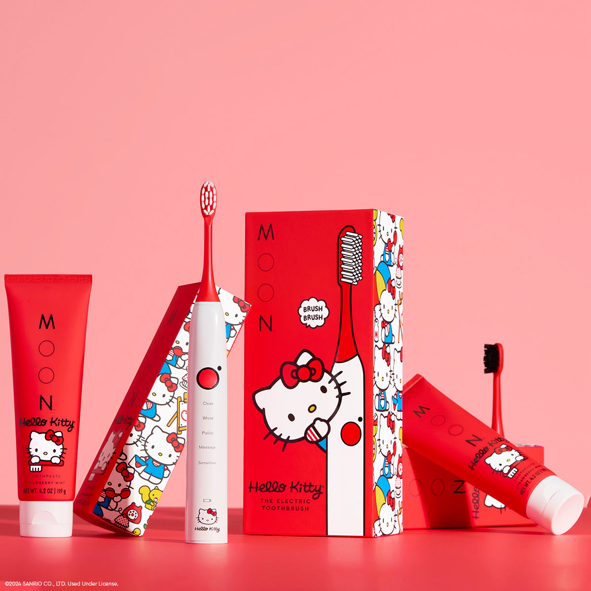MOON x Hello Kitty® Strawberry Mint Toothpaste