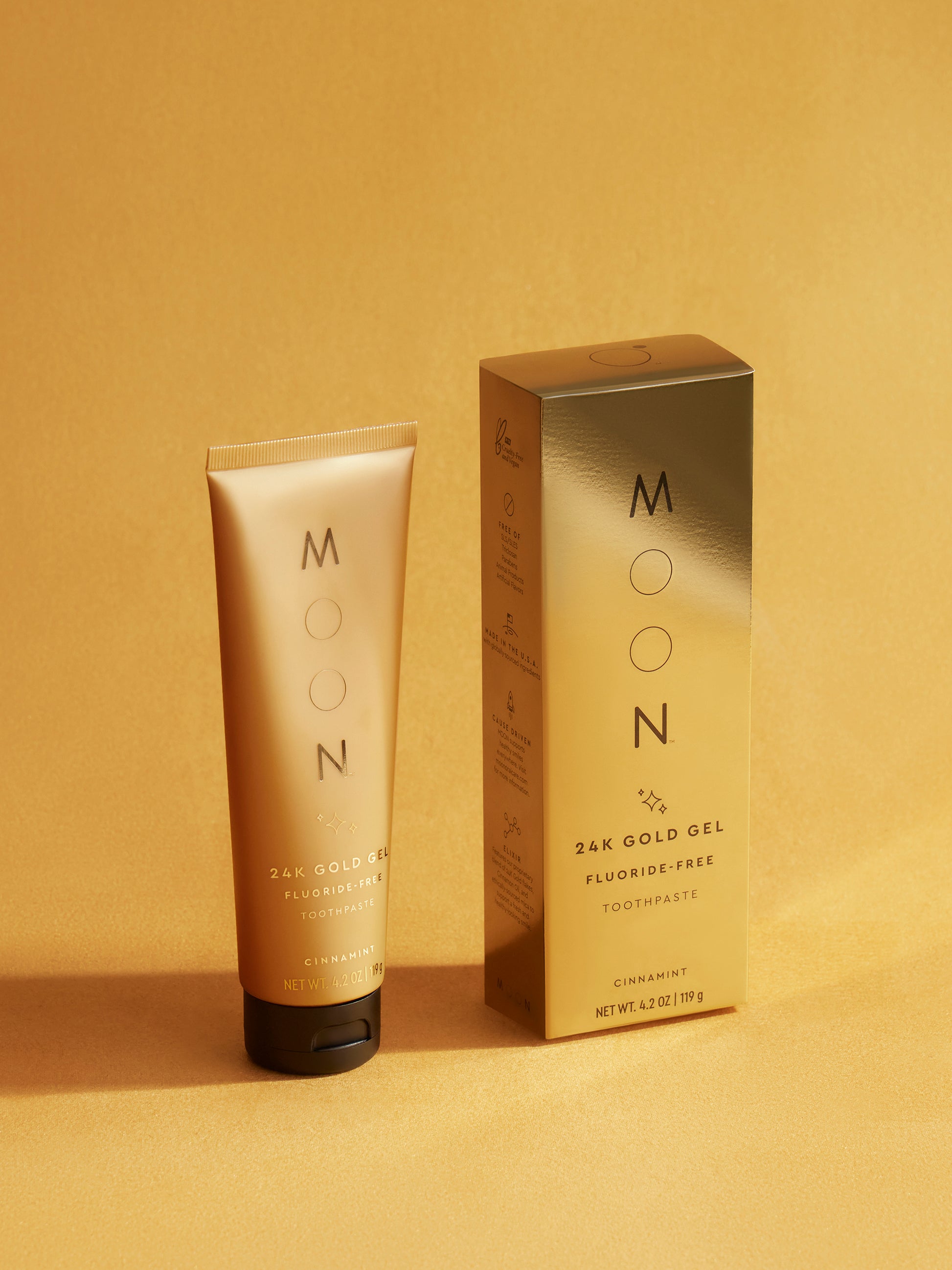 fluoride free 24k gold toothpaste