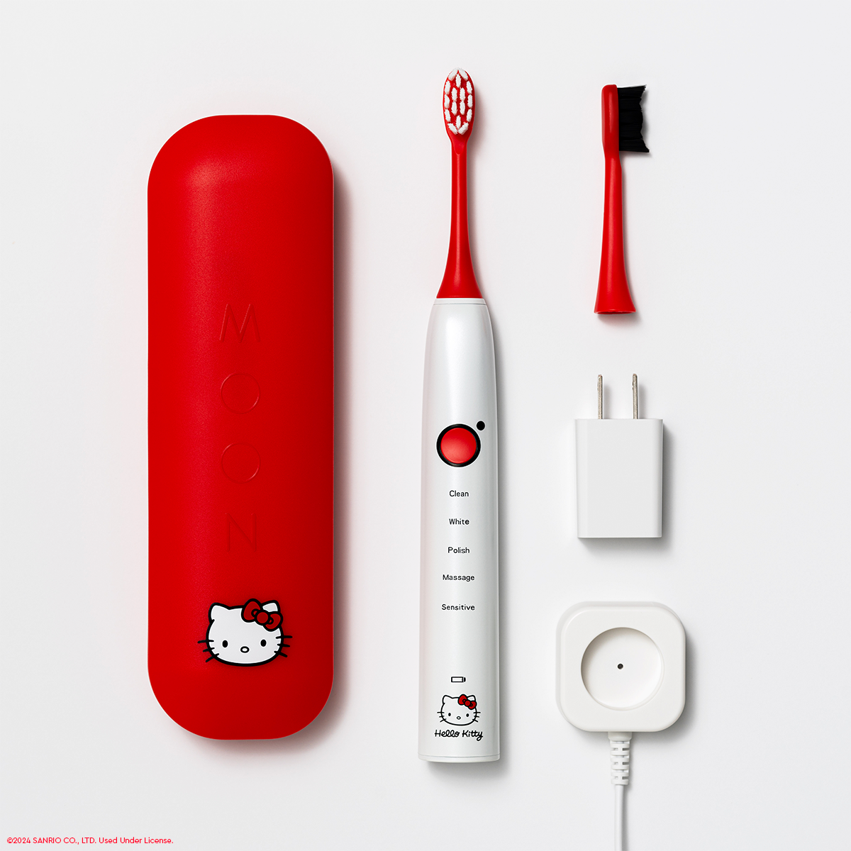 hello kitty toothbrush toothpaste charger