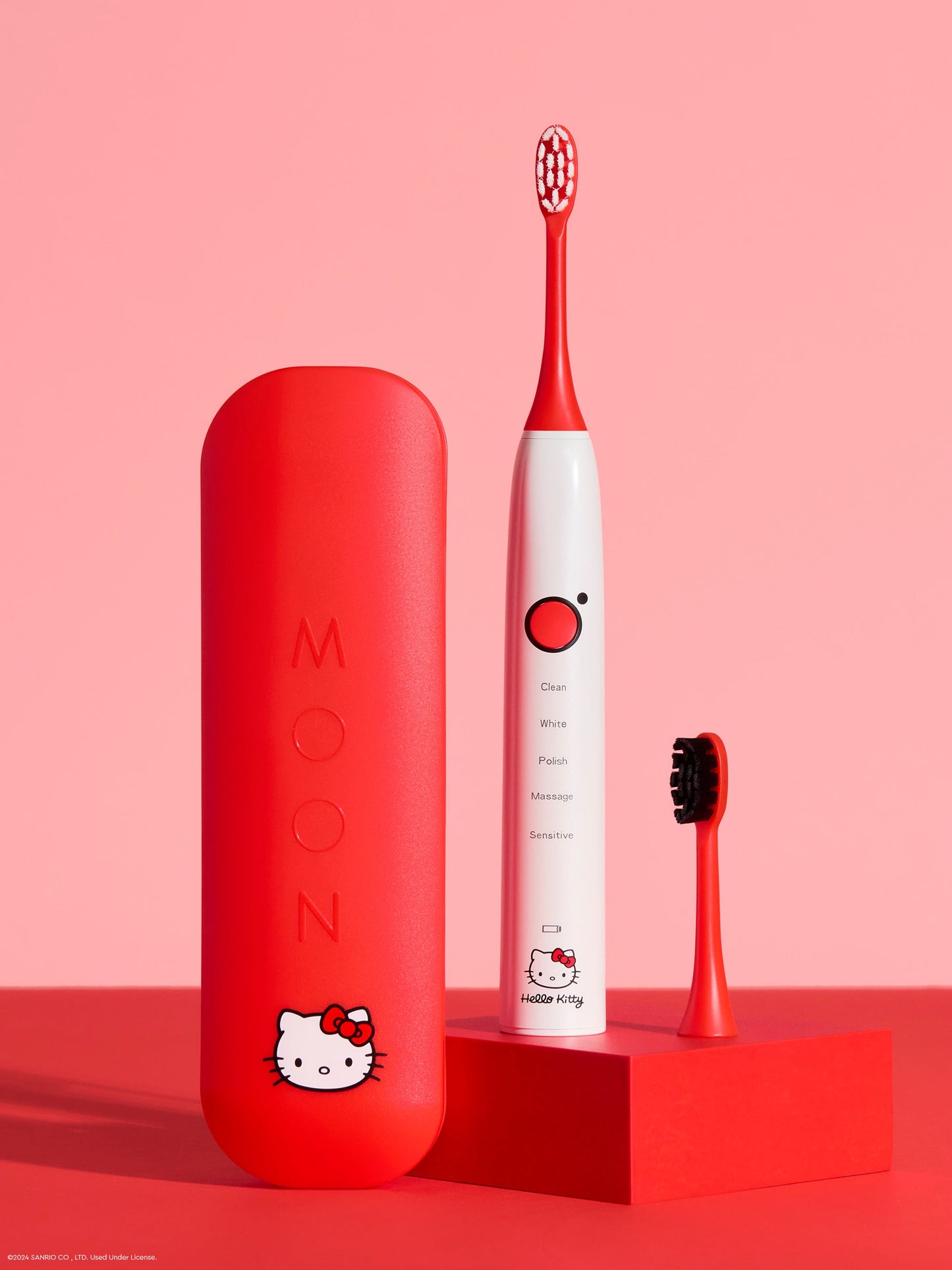 hello kitty toothbrush toothpaste moon