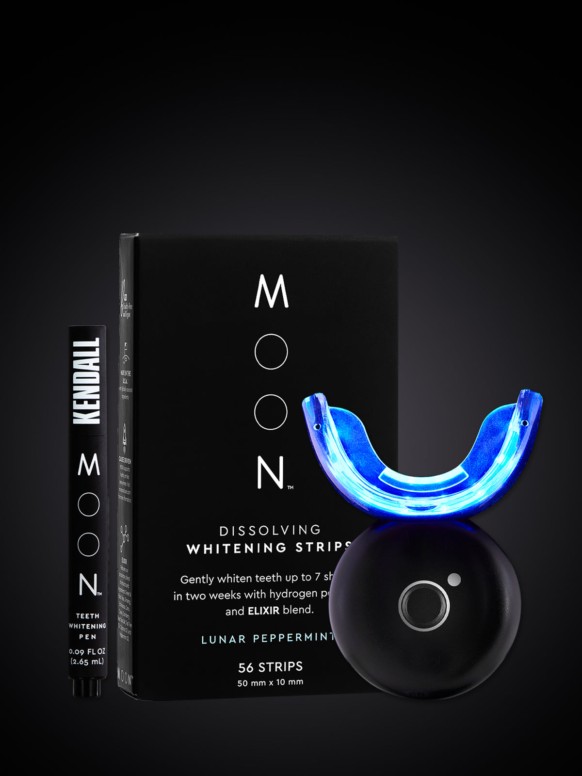 Midnight Dissolving Teeth Whitening Strips – Moon Oral Care