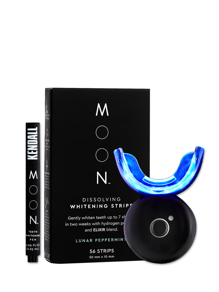 Midnight Dissolving Teeth Whitening Strips – Moon Oral Care