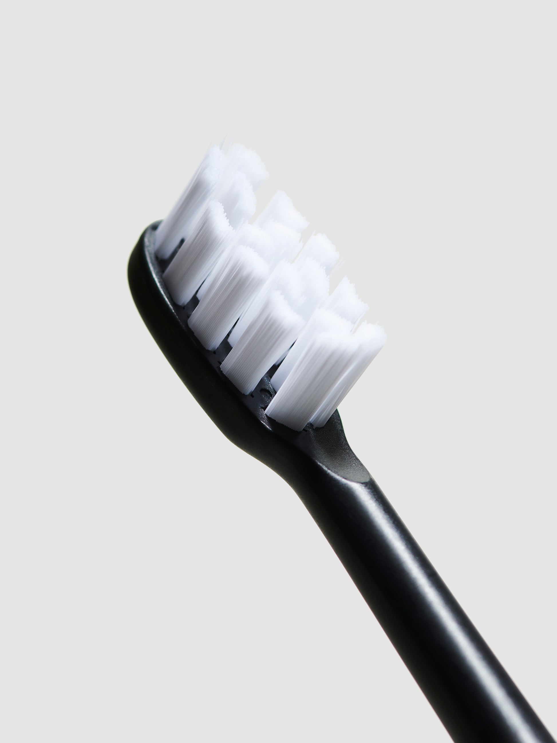 moon black toothbrush head