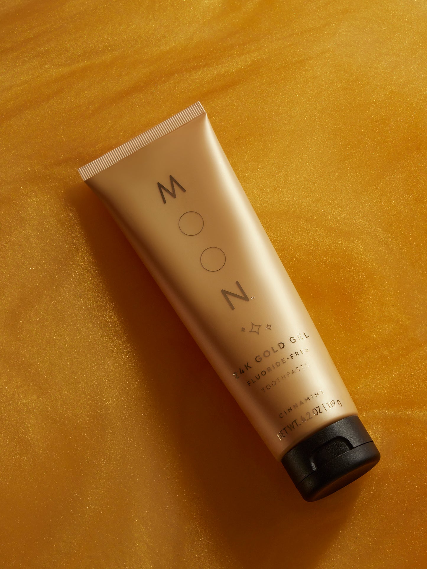 moon gold teeth whitening toothpaste